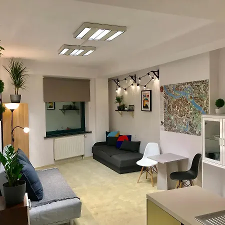 Magic Art-plant Modern Studio Oldtown-2min! Daire Wroclaw